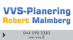 VVS-Planering R&K Malmberg Ab - LVI-Suunnittelu R&K Malmberg Oy logo